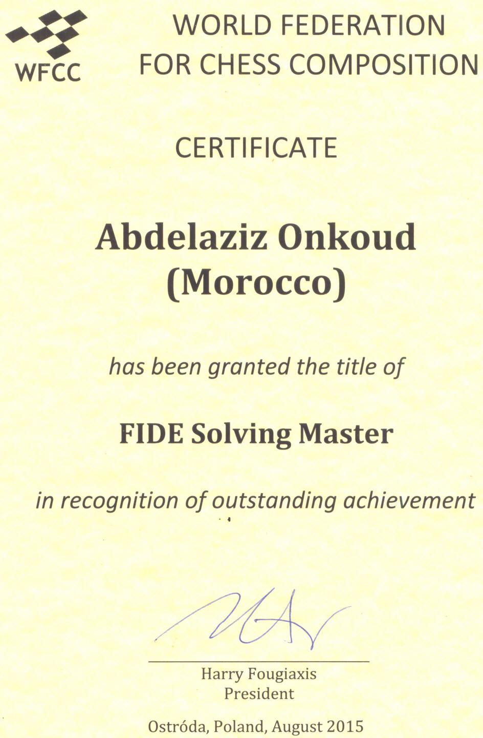 Fide master
